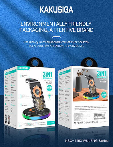 KAKUSIGA 3-IN-1 WIRELESS CHARGING STATION 20.5W MAX KSC1153